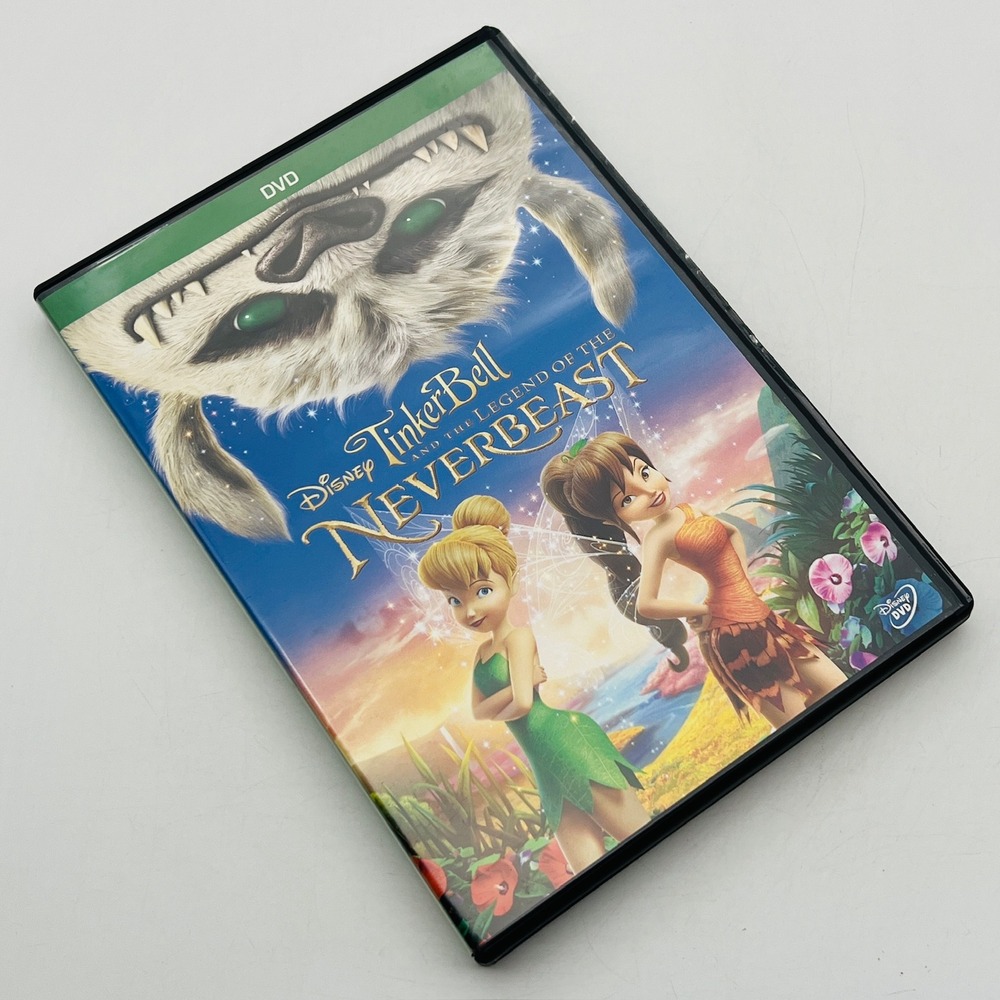 Disney Tinker Bell and the Legend of the Neverbeast DVD Animated Movie G Rated